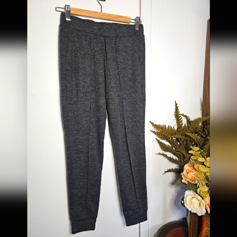 Sabina Musayev Joggers Pleat Front Dark Grey Anthopologie